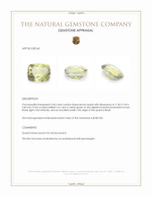 5.40 Ct. Quartz from Brazil Appraisal