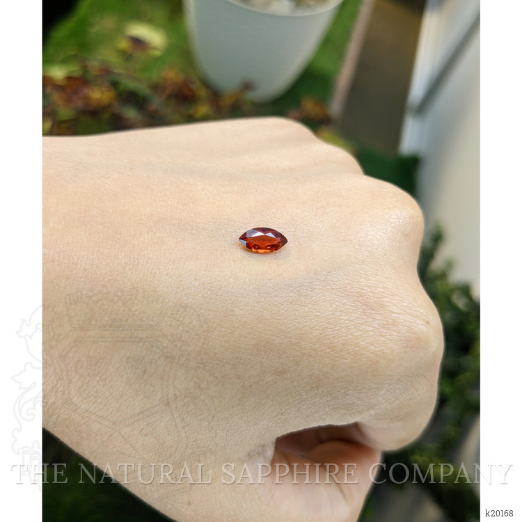 0.84 Ct. Garnet from Ceylon (Sri Lanka)