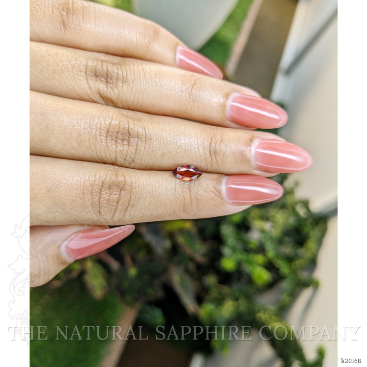 0.84 Ct. Garnet from Ceylon (Sri Lanka)