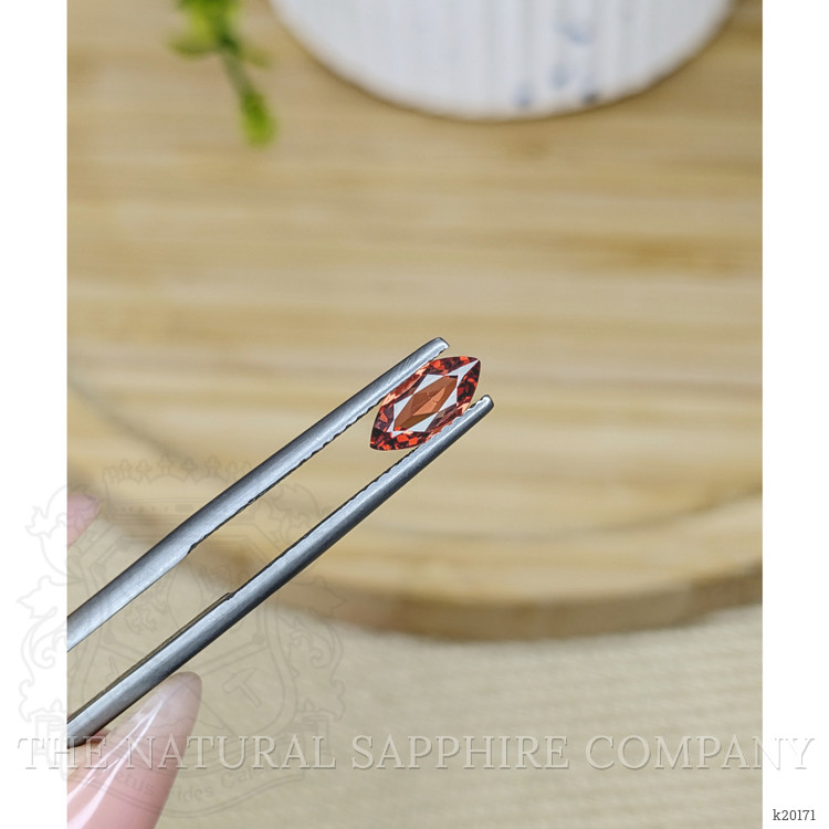 0.75 Ct. Garnet from Ceylon (Sri Lanka)