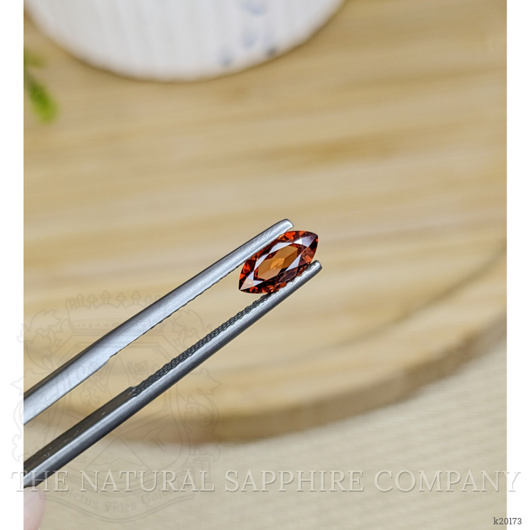 0.75 Ct. Garnet from Ceylon (Sri Lanka)