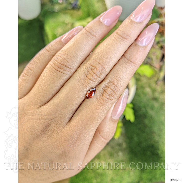 0.75 Ct. Garnet from Ceylon (Sri Lanka)