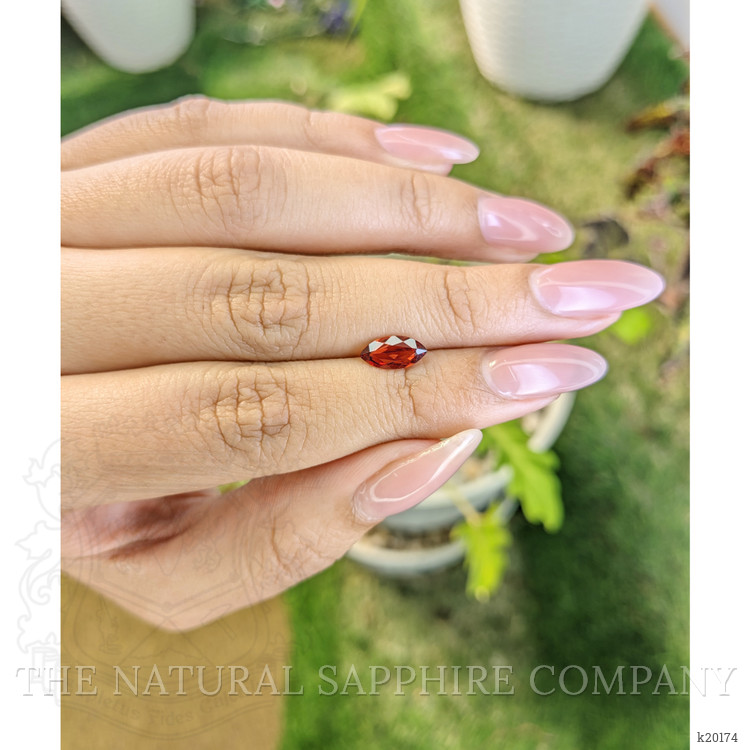 1.04 Ct. Garnet from Ceylon (Sri Lanka)