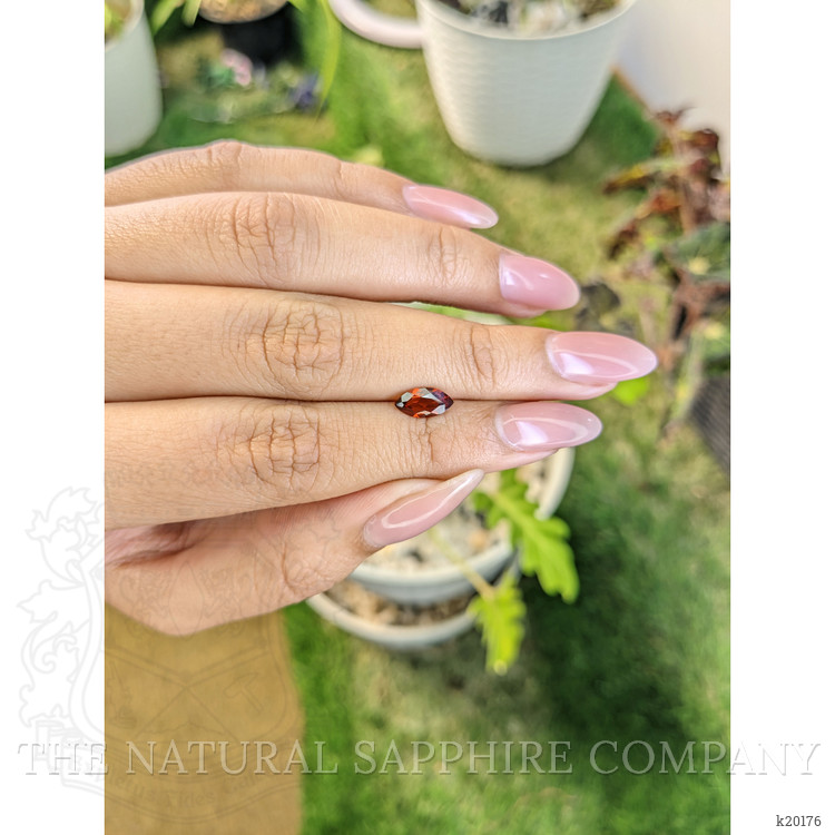 0.99 Ct. Garnet from Ceylon (Sri Lanka)