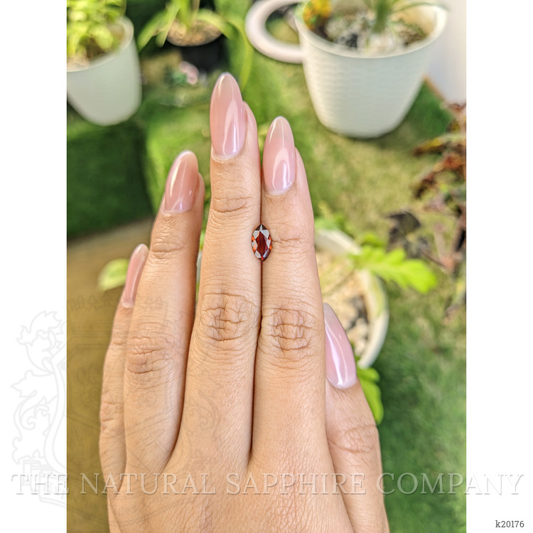 0.99 Ct. Garnet from Ceylon (Sri Lanka)