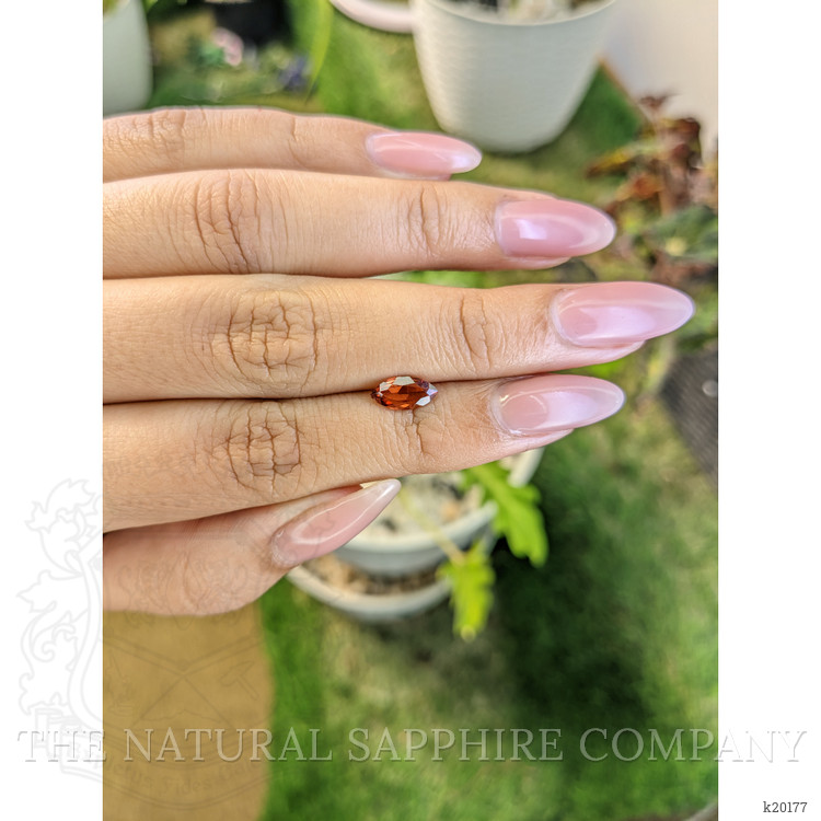 1.05 Ct. Garnet from Ceylon (Sri Lanka)