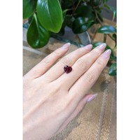3.47 Ct. Rhodolite Garnet from Tanzania Life Style