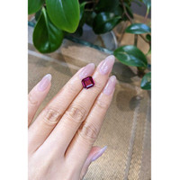 3.47 Ct. Rhodolite Garnet from Tanzania Life Style