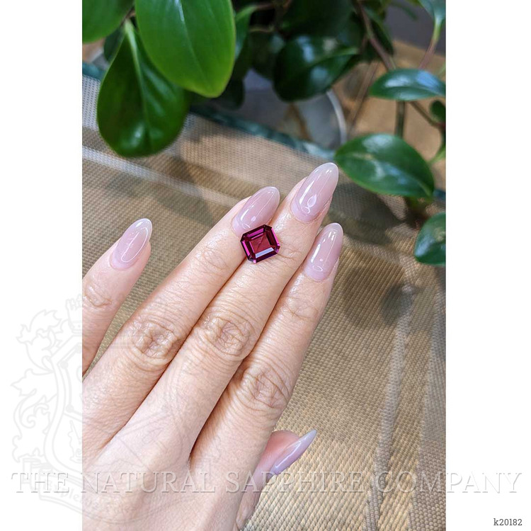 3.47 Ct. Rhodolite Garnet from Tanzania