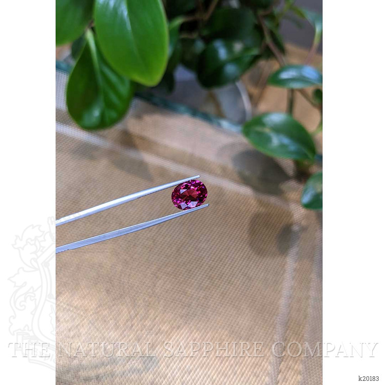 4.67 Ct. Rhodolite Garnet from Tanzania