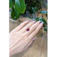 2.92 Ct. Rhodolite Garnet from Tanzania Life Style