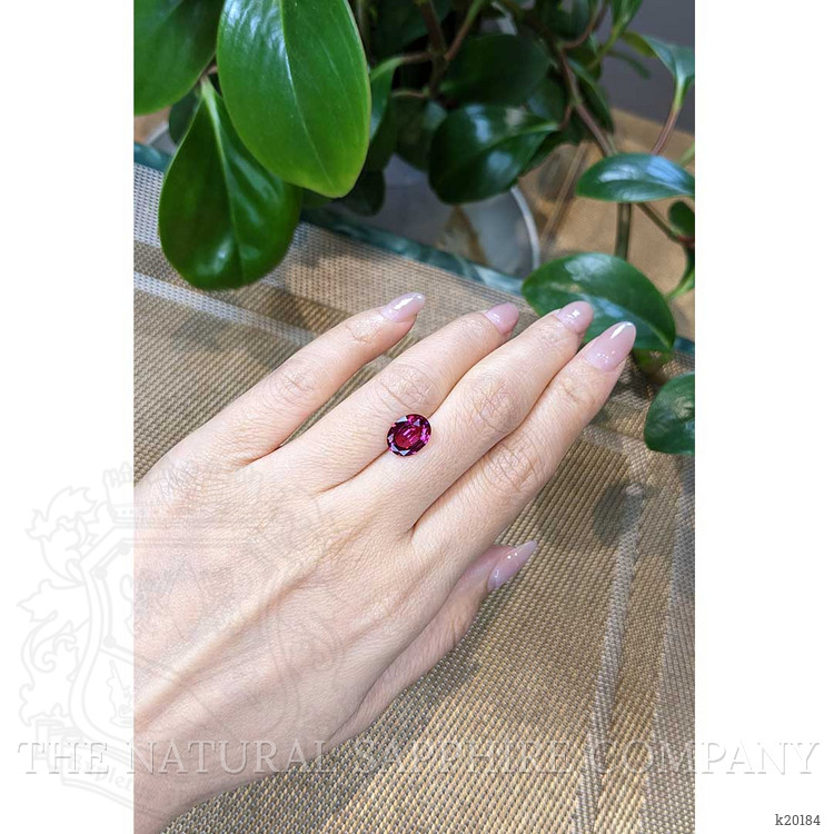 2.92 Ct. Rhodolite Garnet from Tanzania