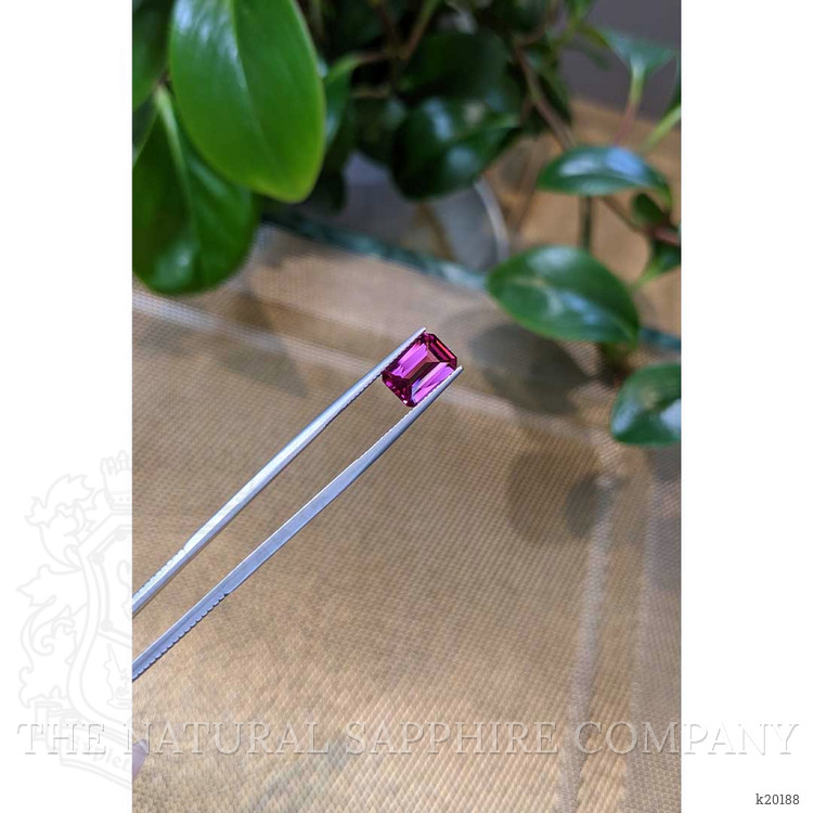 3.04 Ct. Rhodolite Garnet from Tanzania