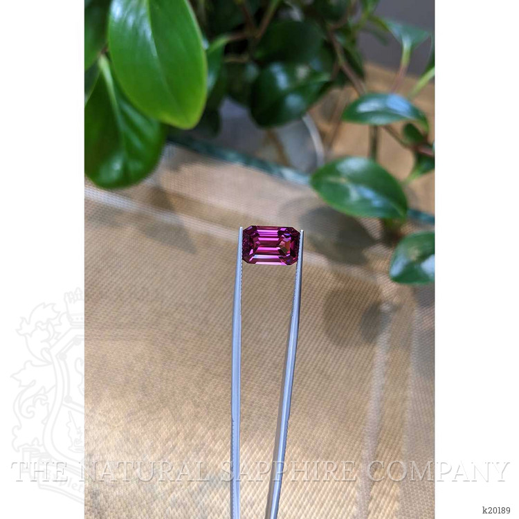 7.36 Ct. Rhodolite Garnet from Tanzania