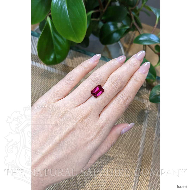 4.73 Ct. Rhodolite Garnet from Tanzania