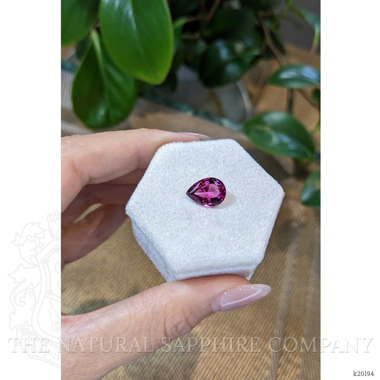 4.36 Ct. Rhodolite Garnet from Tanzania