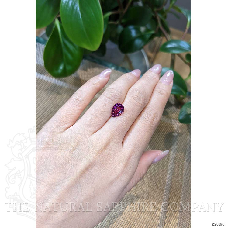 3.42 Ct. Rhodolite Garnet from Tanzania