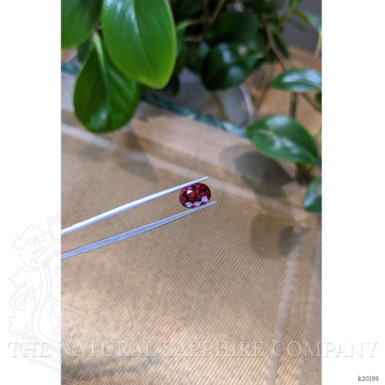 3.33 Ct. Rhodolite Garnet from Tanzania