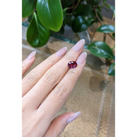 3.33 Ct. Rhodolite Garnet from Tanzania Life Style