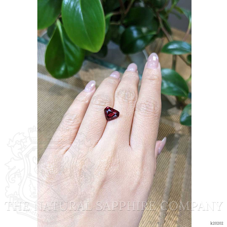 3.41 Ct. Rhodolite Garnet from Tanzania