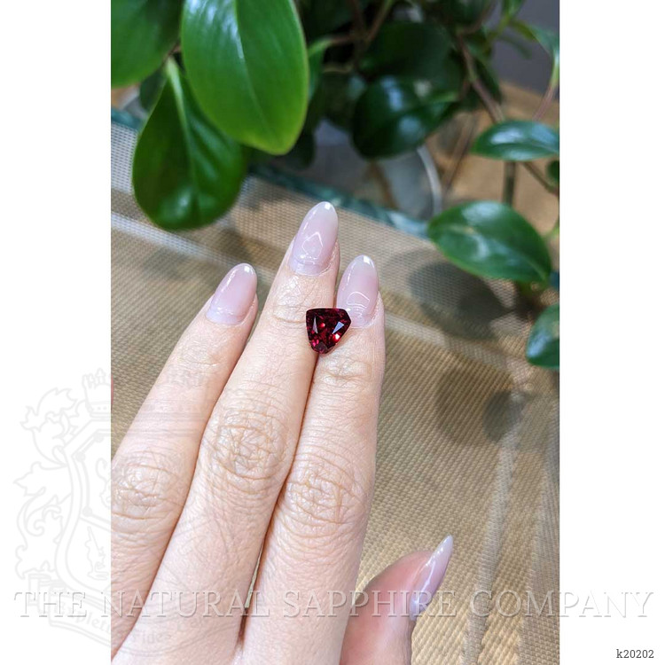 3.41 Ct. Rhodolite Garnet from Tanzania