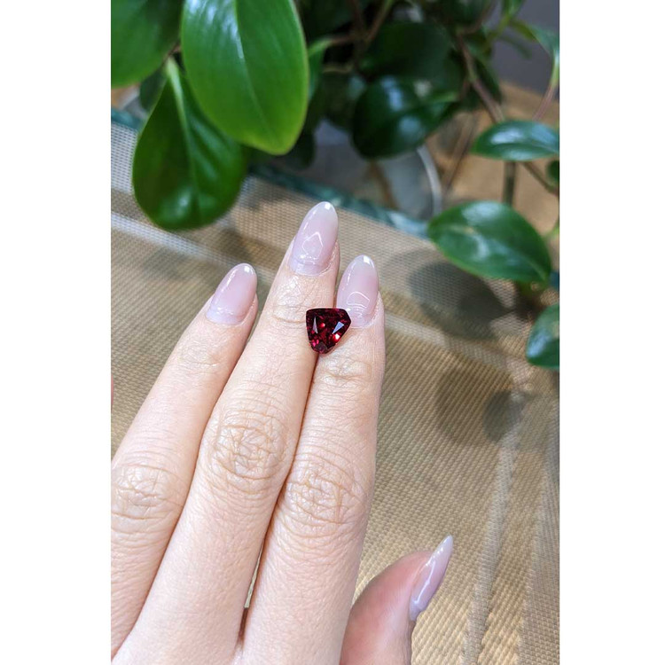 3.41 Ct. Rhodolite Garnet from Tanzania