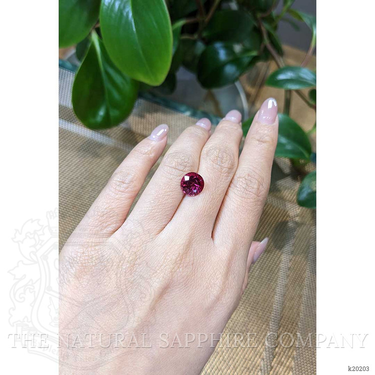 4.07 Ct. Rhodolite Garnet from Tanzania