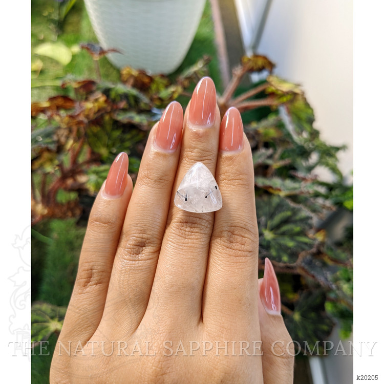 14.22 Ct. Cabochon Rutilated Quartz from Brazil