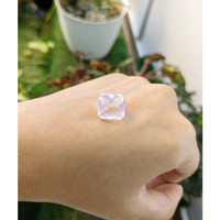 8.12 Ct. Rose Quartz from Brazil Life Style