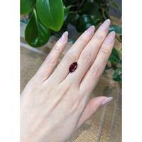 4.00 Ct. Rhodolite Garnet from Tanzania Life Style