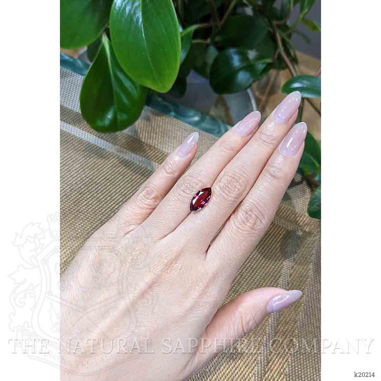 3.54 Ct. Rhodolite Garnet from Tanzania