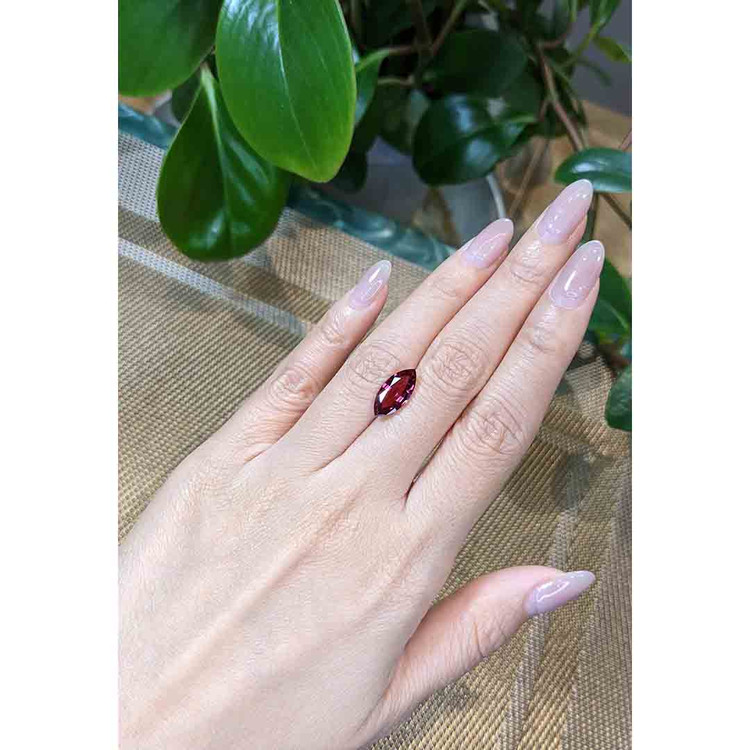 3.54 Ct. Rhodolite Garnet from Tanzania