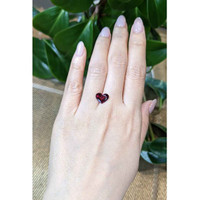 2.61 Ct. Rhodolite Garnet from Tanzania Life Style