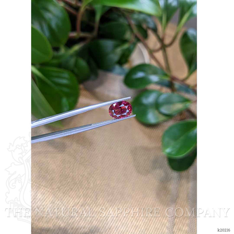 3.42 Ct. Rhodolite Garnet from Tanzania