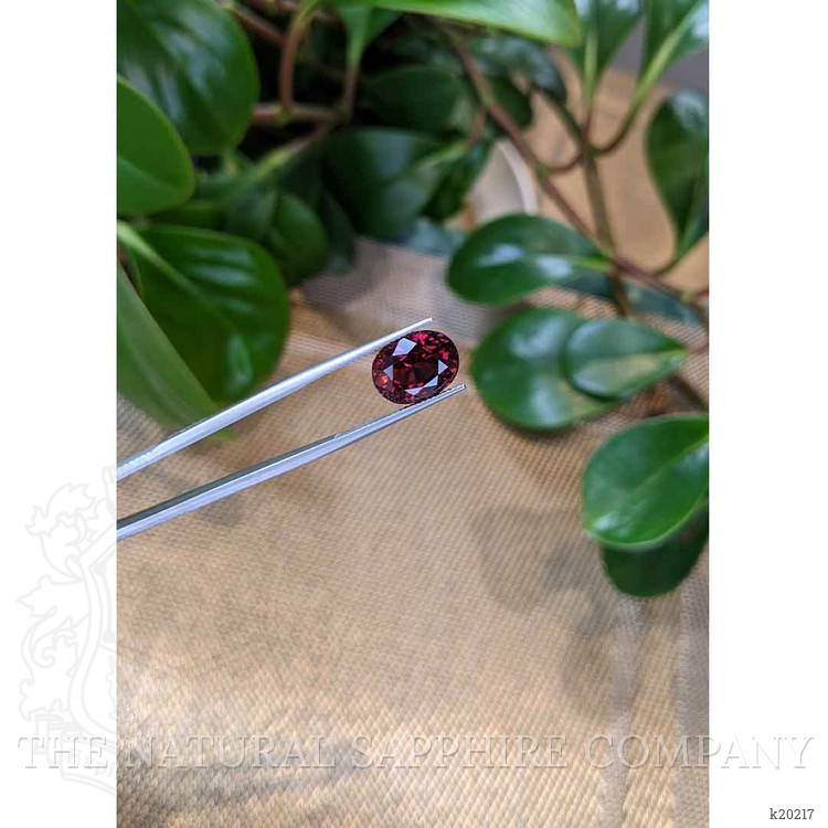 8.50 Ct. Rhodolite Garnet from Tanzania