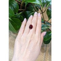 8.50 Ct. Rhodolite Garnet from Tanzania Life Style
