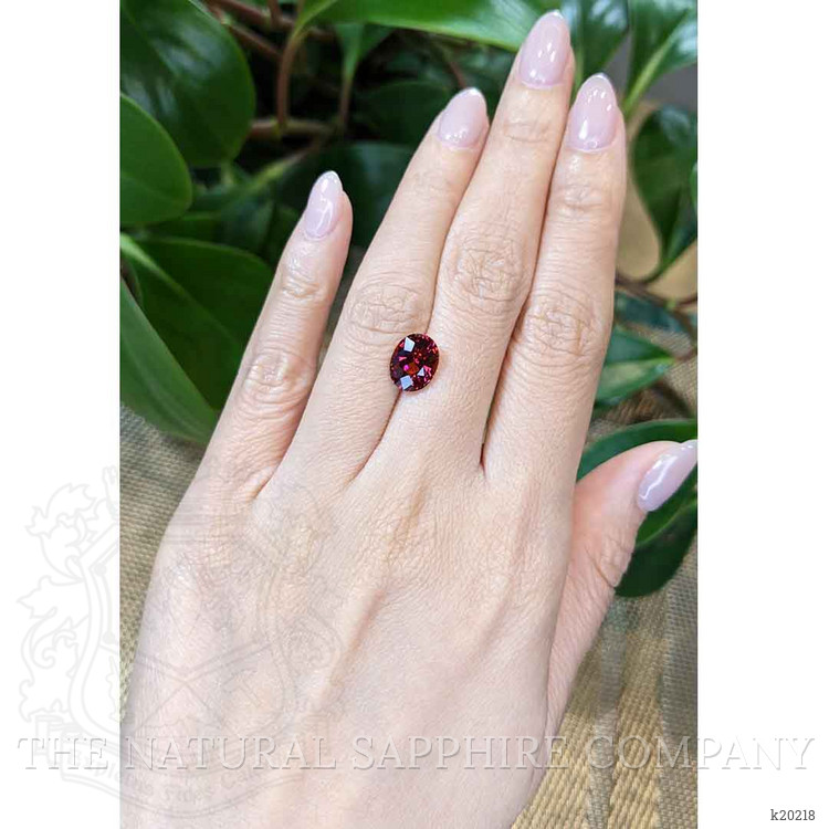3.41 Ct. Rhodolite Garnet from Tanzania