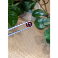 3.41 Ct. Rhodolite Garnet from Tanzania Life Style