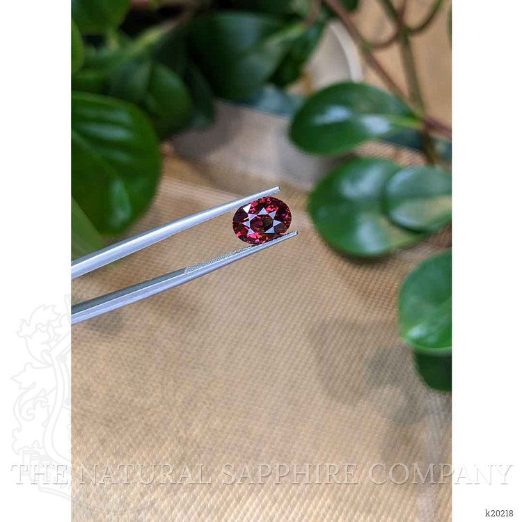 3.41 Ct. Rhodolite Garnet from Tanzania