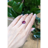 4.50 Ct. Rhodolite Garnet from Tanzania Life Style