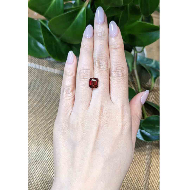 3.75 Ct. Rhodolite Garnet from Tanzania