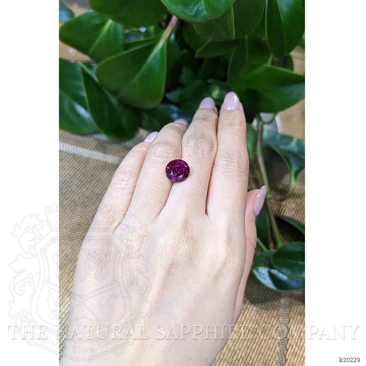 5.29 Ct. Rhodolite Garnet from Tanzania