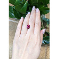 3.35 Ct. Rhodolite Garnet from Tanzania Life Style