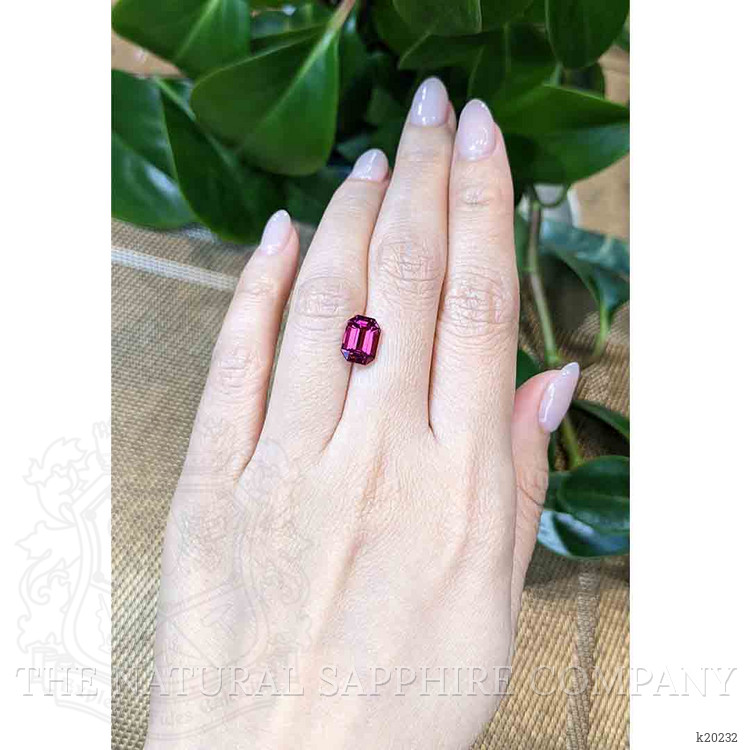 3.35 Ct. Rhodolite Garnet from Tanzania