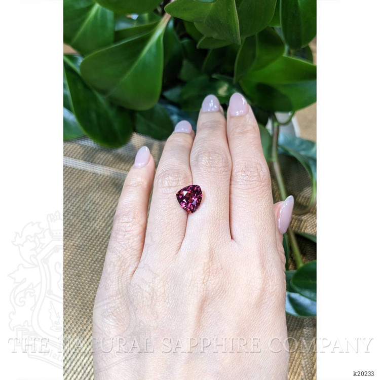 4.26 Ct. Purplish Pink Rhodolite Garnet from Tanzania