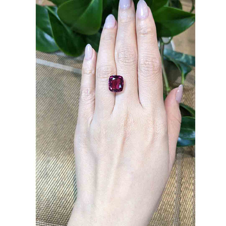 8.55 Ct. Rhodolite Garnet from Tanzania