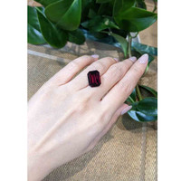 11.21 Ct. Rhodolite Garnet from Tanzania Life Style