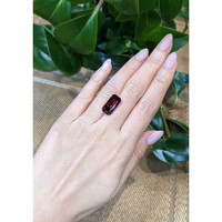 11.28 Ct. Rhodolite Garnet from Tanzania Life Style