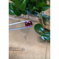 12.39 Ct. Rhodolite Garnet from Tanzania Life Style