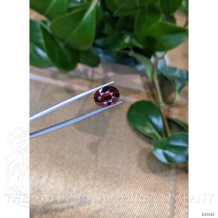 6.85 Ct. Rhodolite Garnet from Tanzania